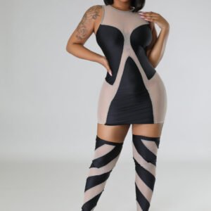 A Touch Of Baddie Dress Set