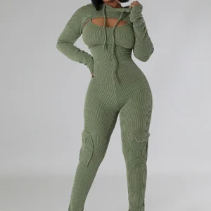 Make Me Hotter Jumpsuit Set